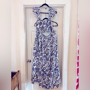 Anthropologie two-piece skirt and top